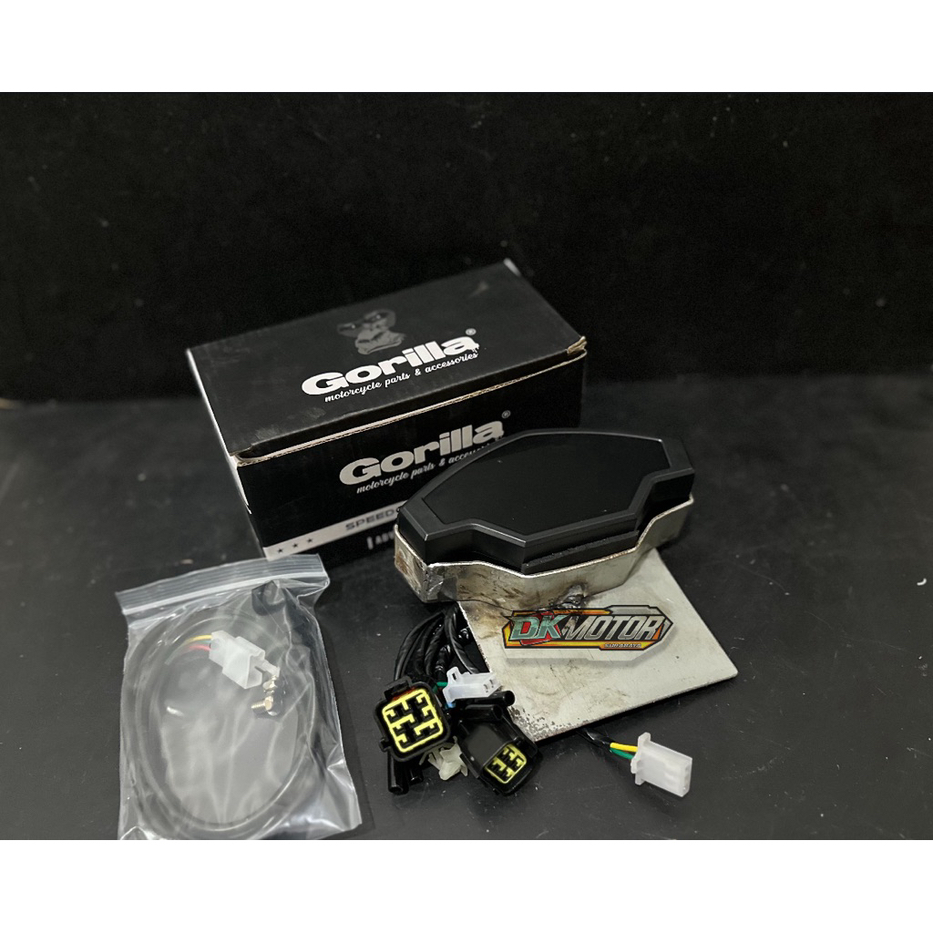 Spido Speedometer Spidometer GPX set Pangkon Dudukan Breket Besi Presisi