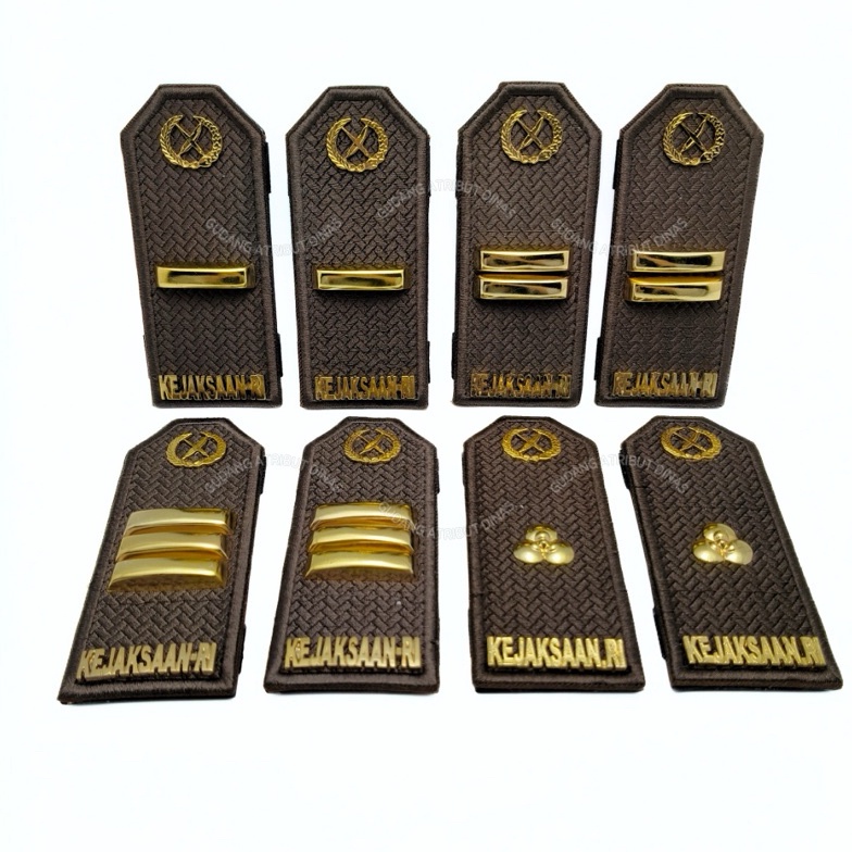 KODE L96C Pangkat PDU 3A  3D Kejaksaan Logam Pangkat PDU Pangkat Kejaksaan Pangkat GAD