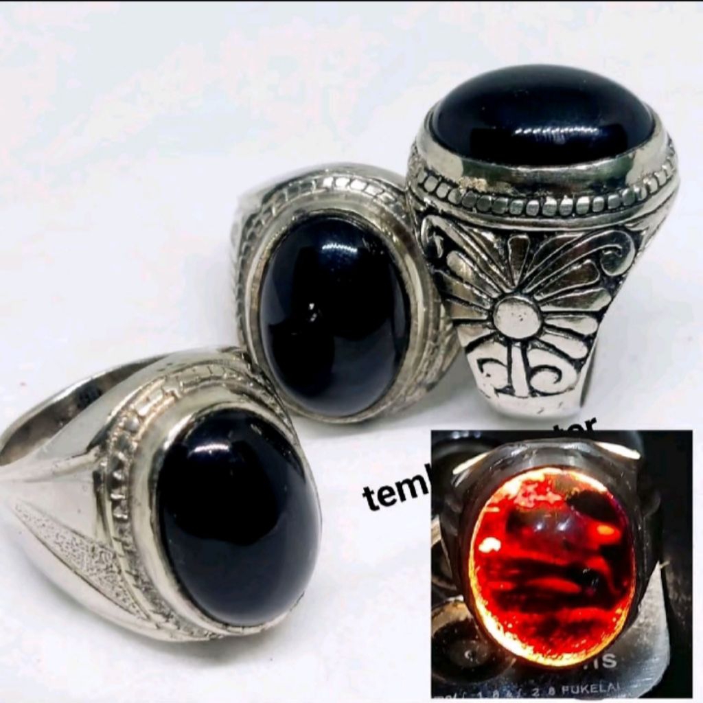 cincin getah katilayu wulung hitam