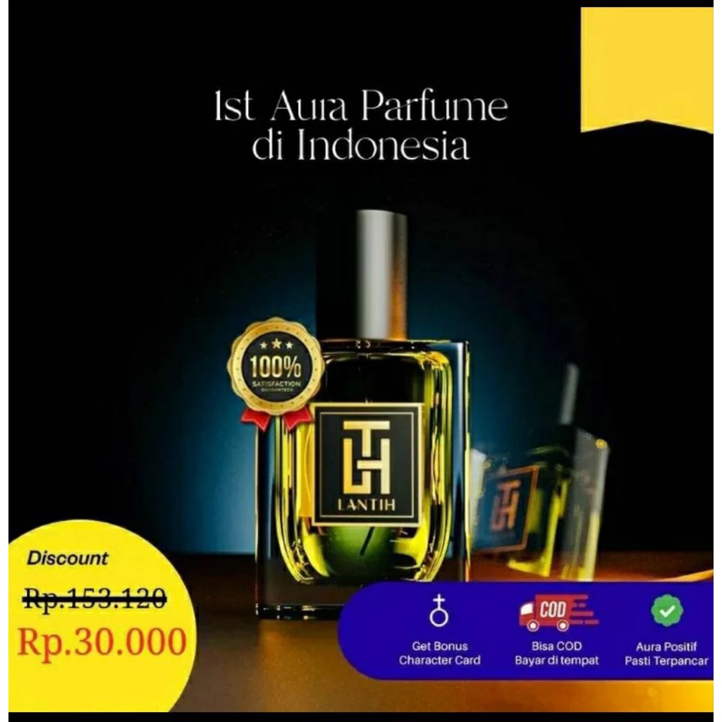 (Bisa COD) Parfum Aura Lantih Woody - Parfum Viral By Anak Dukun Untuk Pria dan Wanita