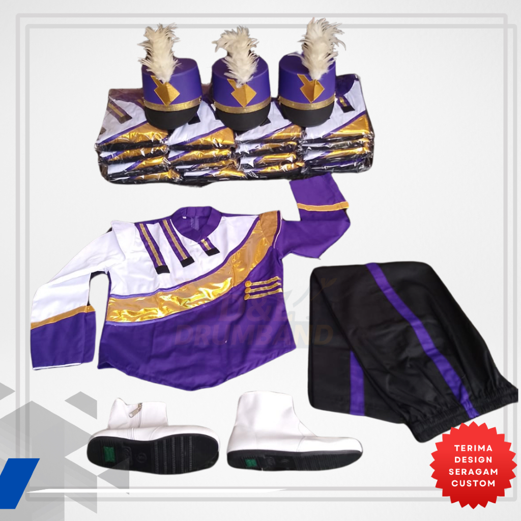 Seragam Drumband / Marching Band  - Kostum Drumband - Custom Seragam Drumband
