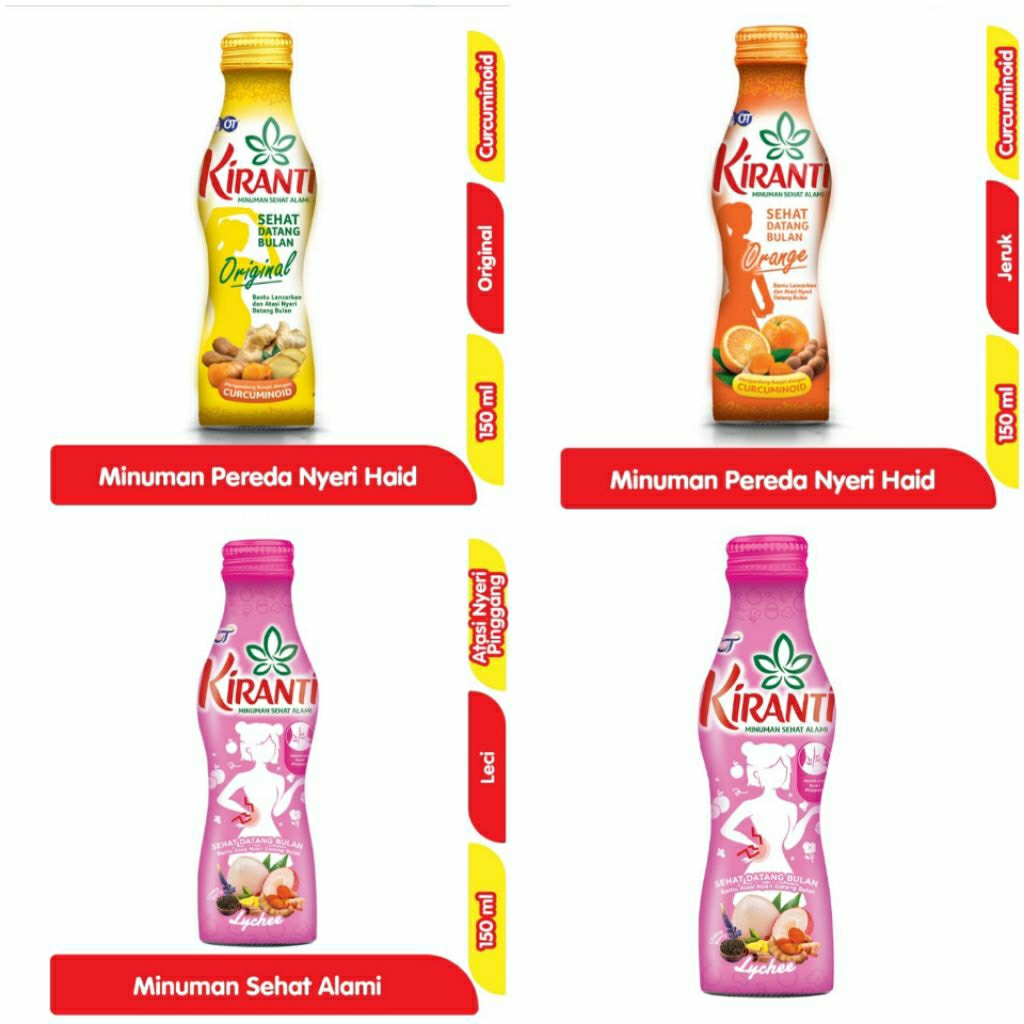 

Kiranti Minuman Sehat Datang Bulan 150ml