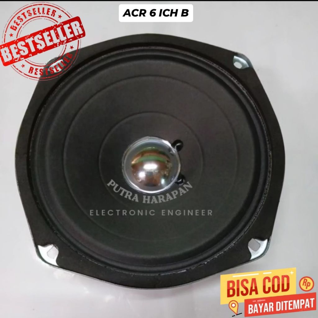 SPEAKER ACR 6 ICH -B FULLRANGE 30 WATT 8 OHM TERLARIS