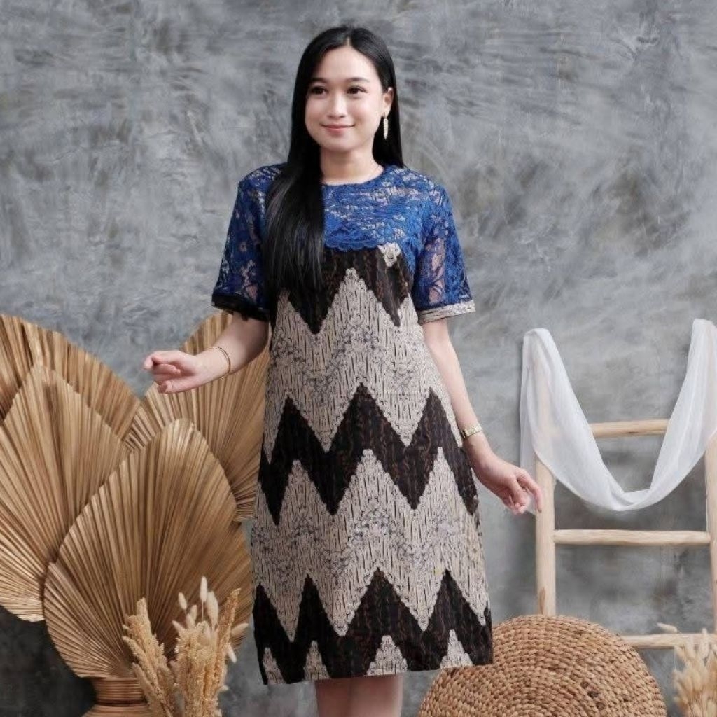 Atasan dres batik wanita terbaru | Dres batik wanita masakini | Batik wanita terlaris