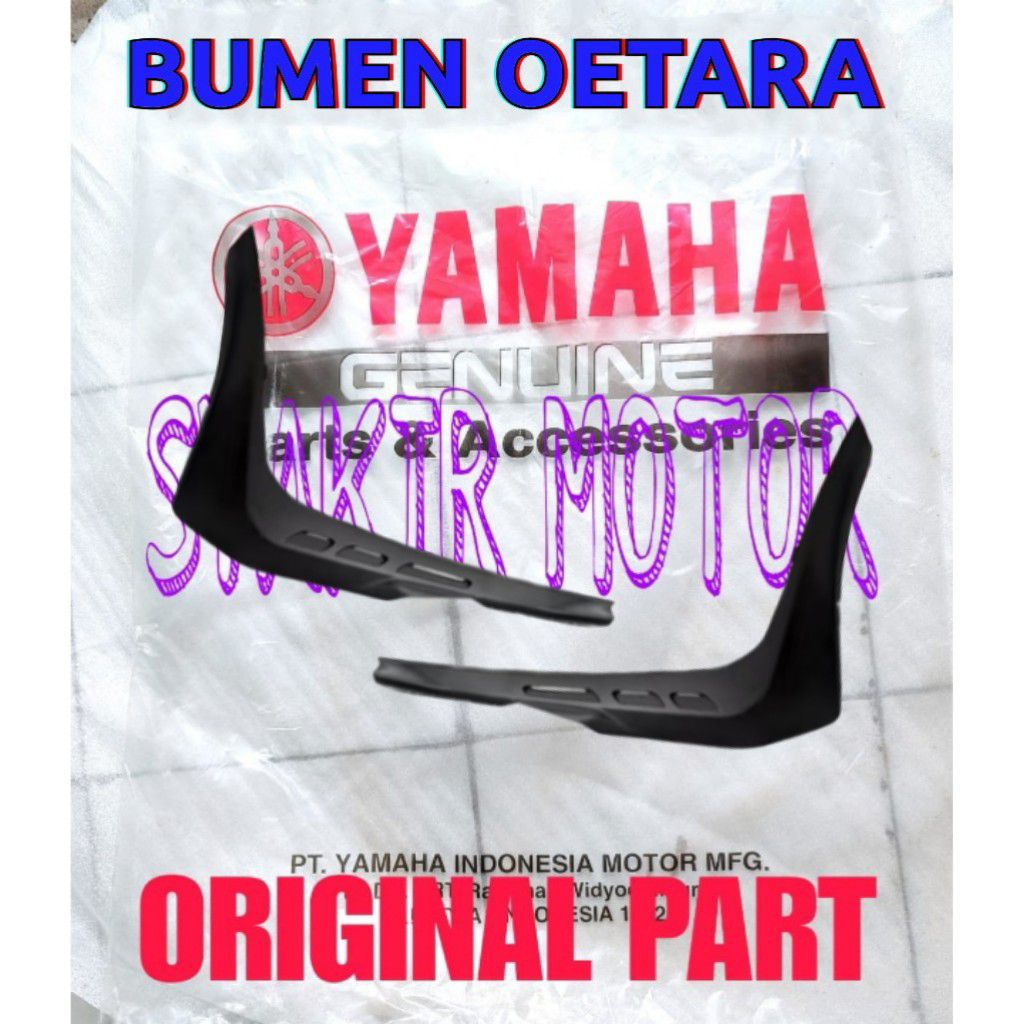 MOLE SIDE COVER B5D-F171L-00-P B5D-F171M-00-P COVER DEK BAWAH KANAN KIRI HITAM DOFF FREEGO FREE GO 1