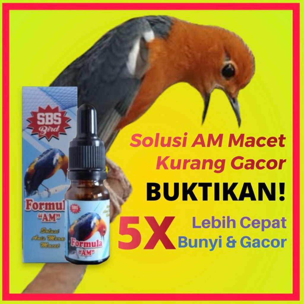 VITAMINKICAU - Promo Formula AM Vitamin Obat Burung Anis Merah