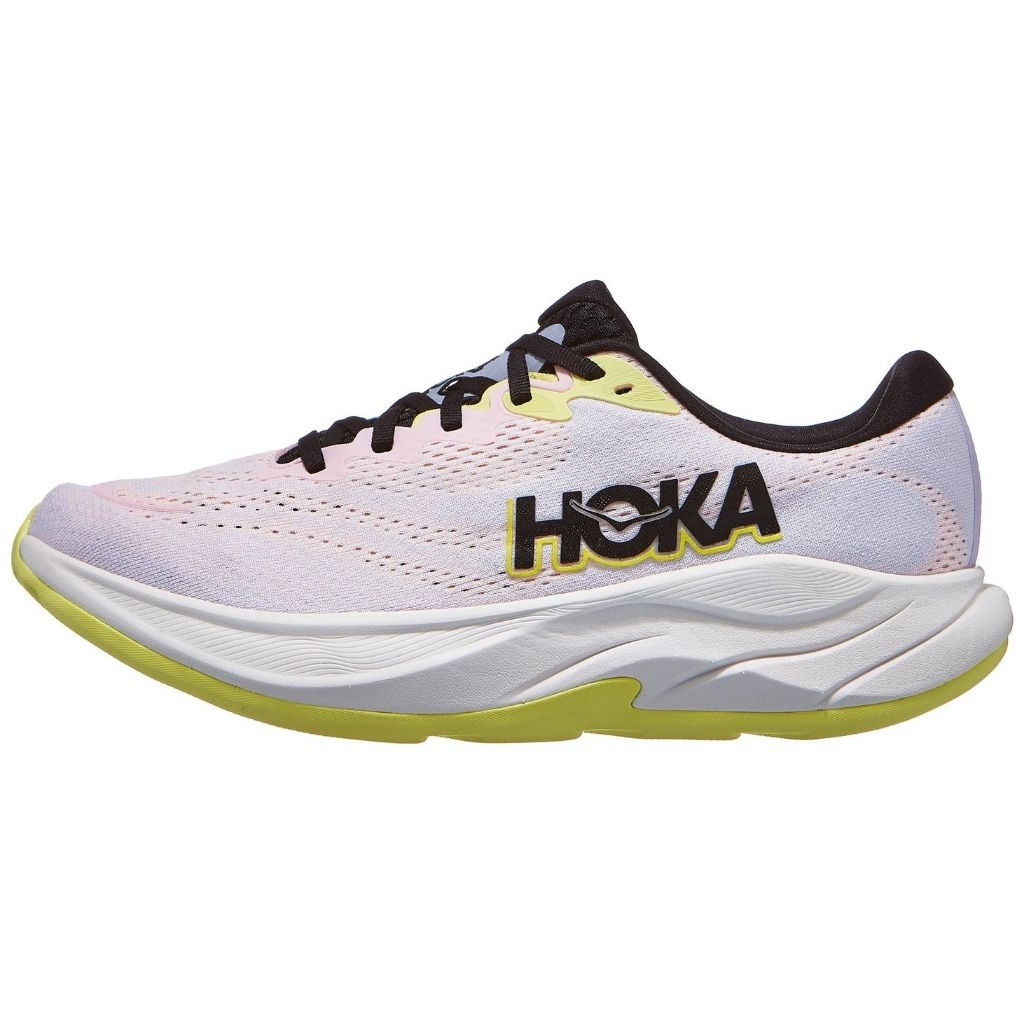 Sepatu lari Hoka Rincon 4 Women's Running - Carnation / Starlight Glow