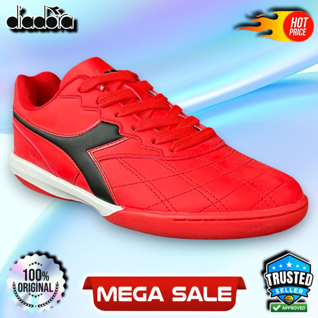 Sepatu Futsal Pria Diadora ORIGINAL Murah Terbaik Banyak Pilihan