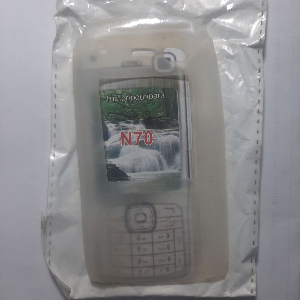 Casing Softcase Kesing Untuk Ponsel NOKIA N70 New Baru Stok Lama