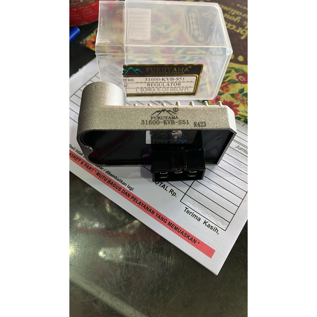 REGULATOR KIPROK SUPRA X 125 HELM IN SUPRA X125 FI BLADE FI