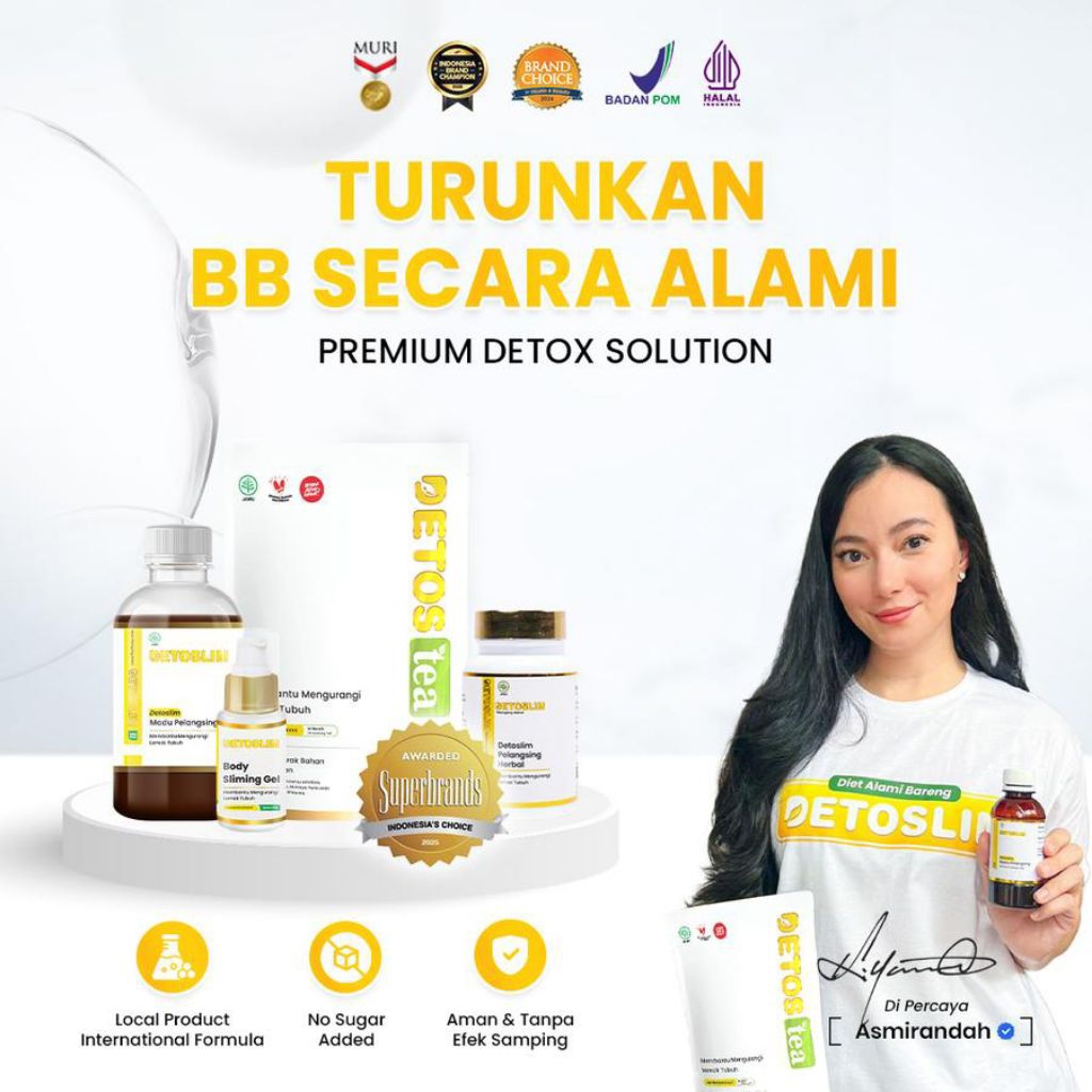 Detoslim Madu Penurun Berat Badan Madu Diet Obat Diet