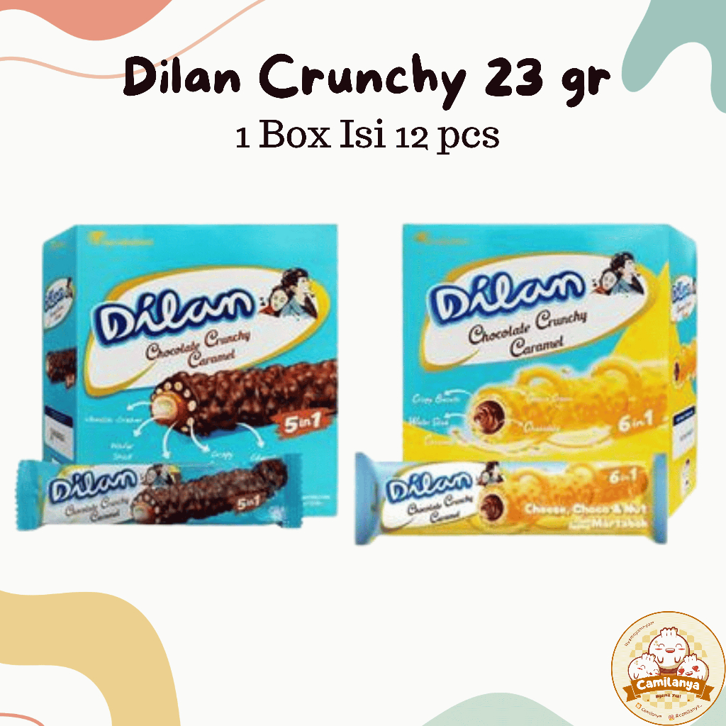 

Dilan Crunchy 23 gr 1 Box Isi 12 pcs