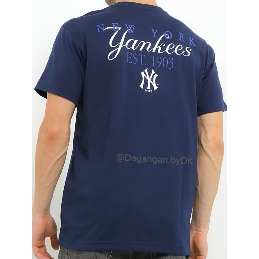 Kaos New*Era Yankees NewYork Original 100% Navy Blue