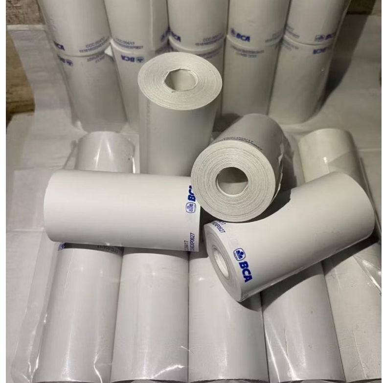 

10 Roll kertas thermal EDC logo bca 57×30mm