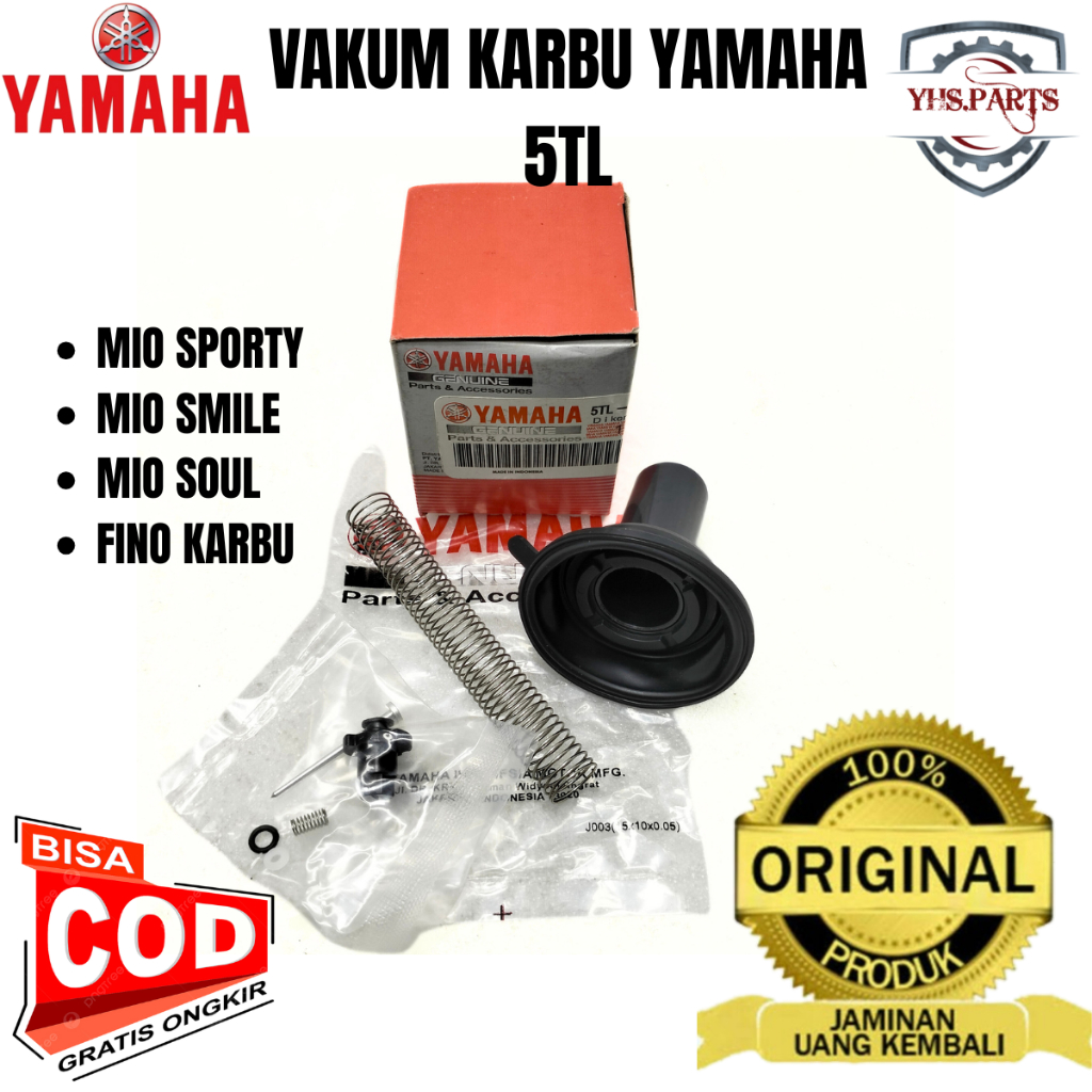 ASLI ORIGINAL VAKUM KARBU YAMAHA YGP 5TL MIO SPORTY MIO SMILE MIO SOUL FINO KARBU
