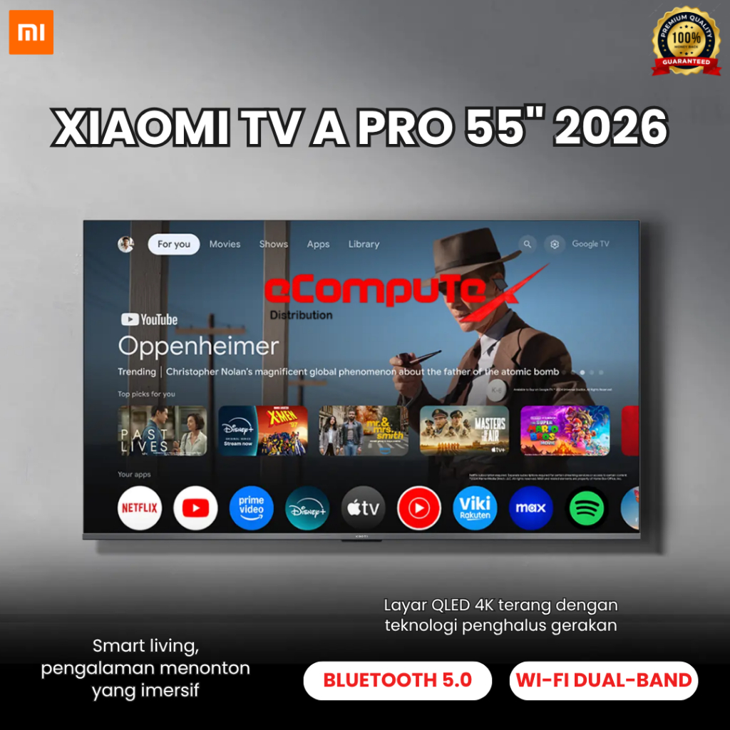 XIAOMI TV A PRO 55" 2026 / XIAOMI TV A PRO 55 INCH 2026 / TV A PRO 55 INCH 2026 - GARANSI RESMI