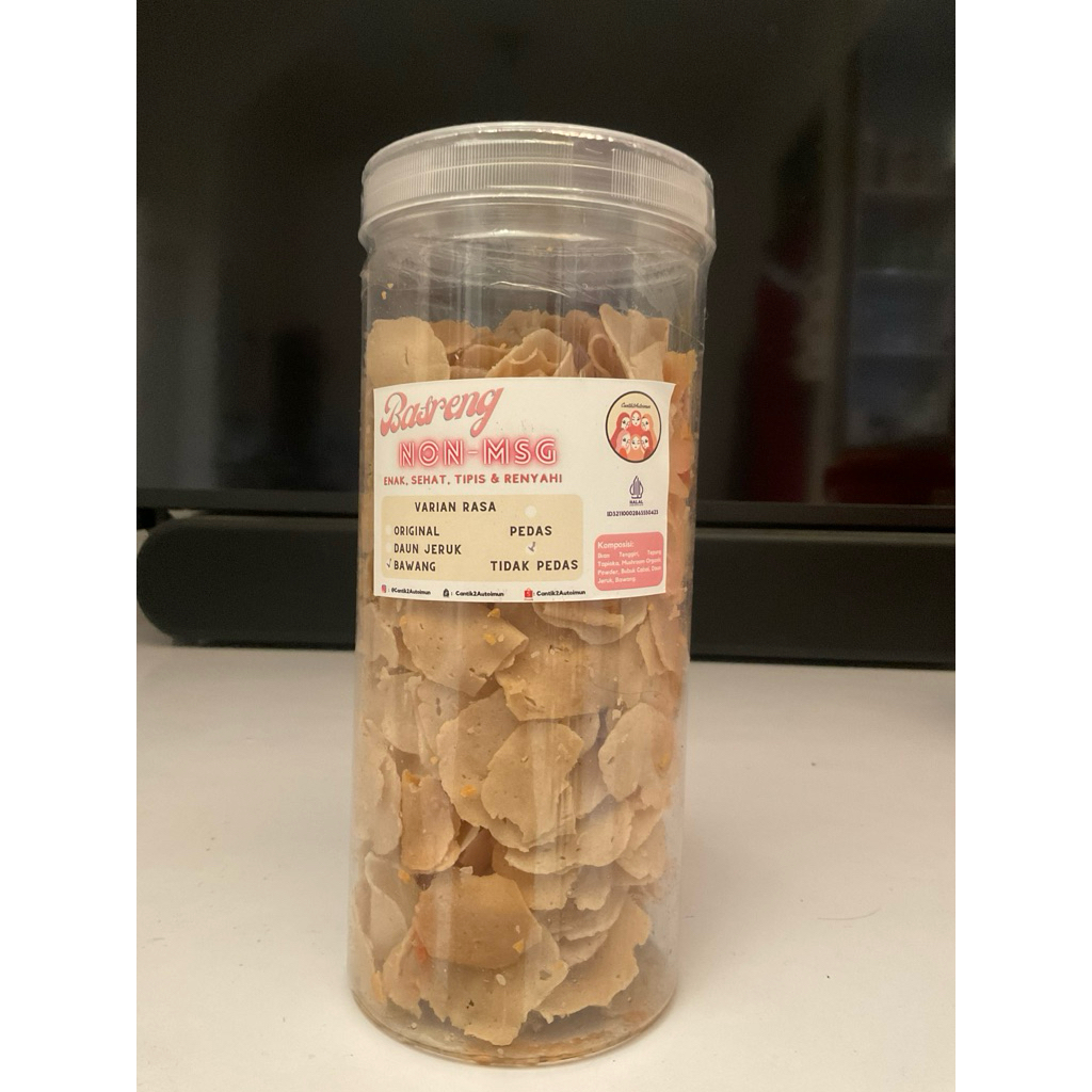 

Basreng Non MSG Toples