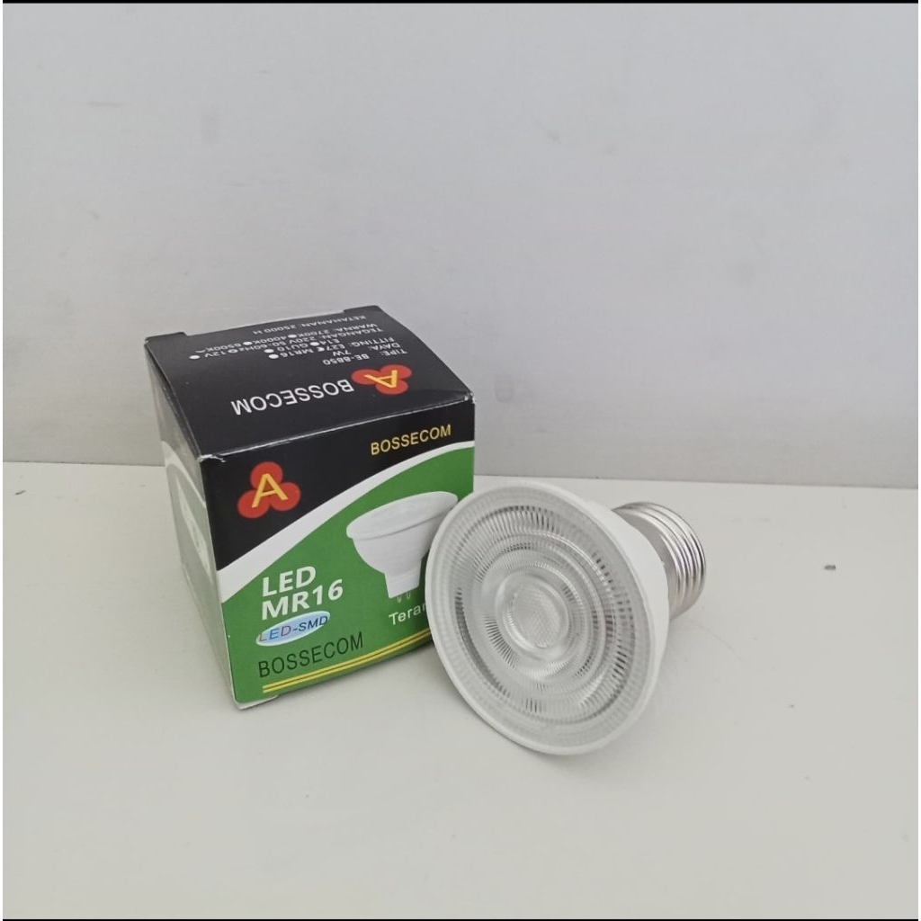 Lampu Halogen Bossecom MR16 7W