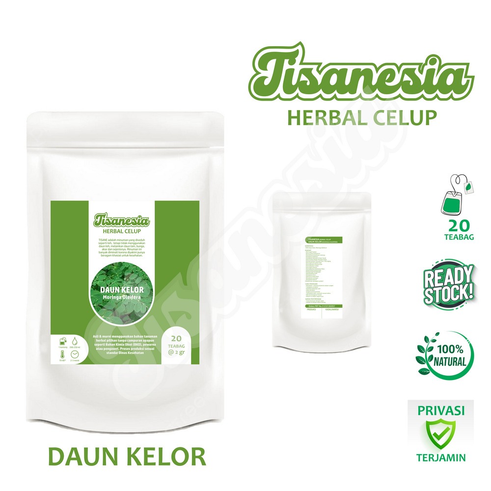 

DAUN KELOR TISANESIA Herbal Celup 20 Teabag Mengobati Rematik Nyeri Sendi Busui Jantung Kolesterol