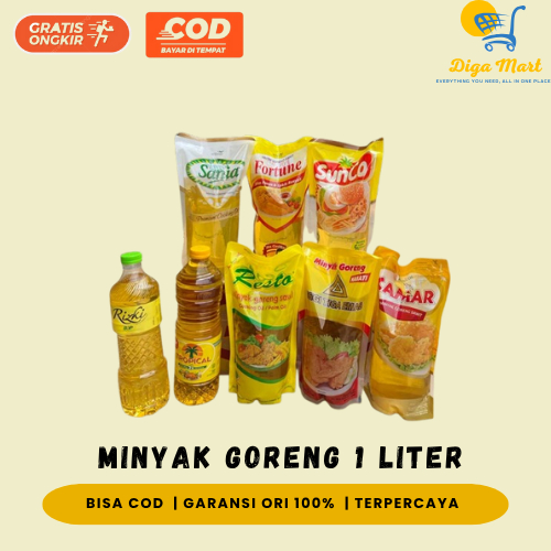 

Minyak Goreng 1 Liter (Sania, Rizki, dll)