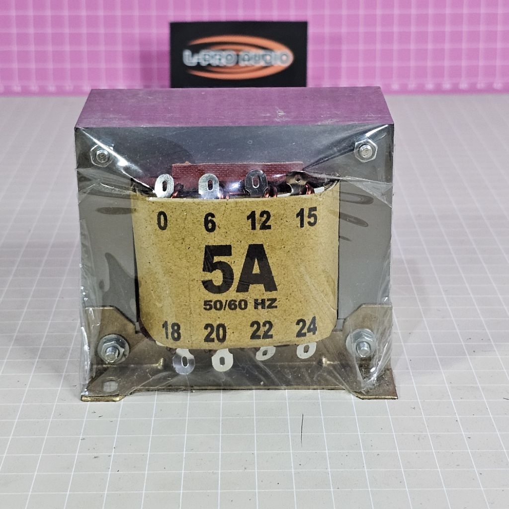 Trafo SAE 5A ada 0-24V untuk cas aki 5 amper nol