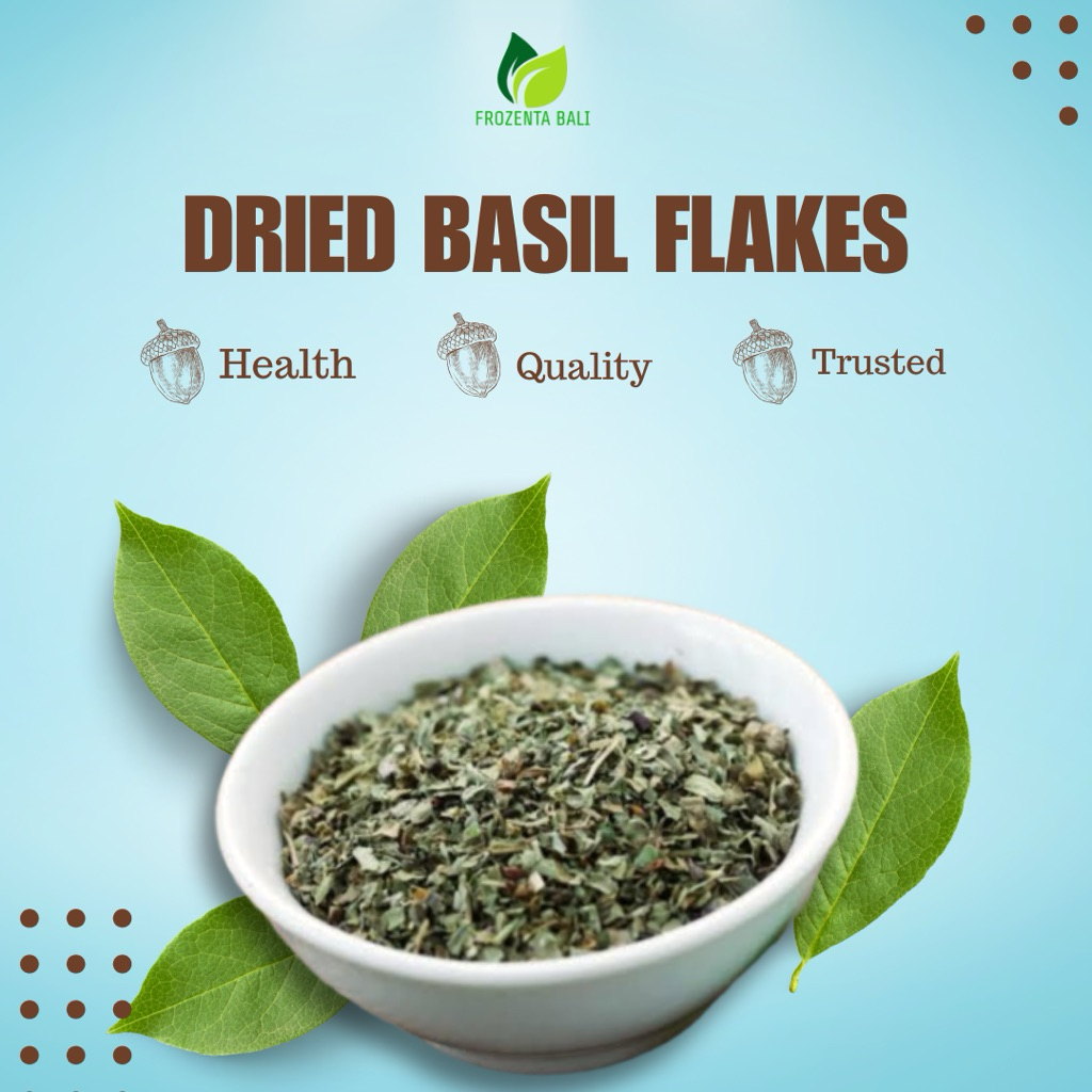 

Dried Basil Flakes 100g