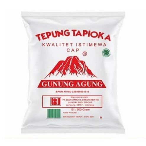 

tepung tapioka kanji gunung agung merah 500