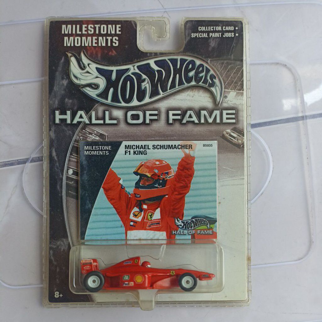 Hot Wheels Hall of Fame Ferrari Michael Schumacher - Rare