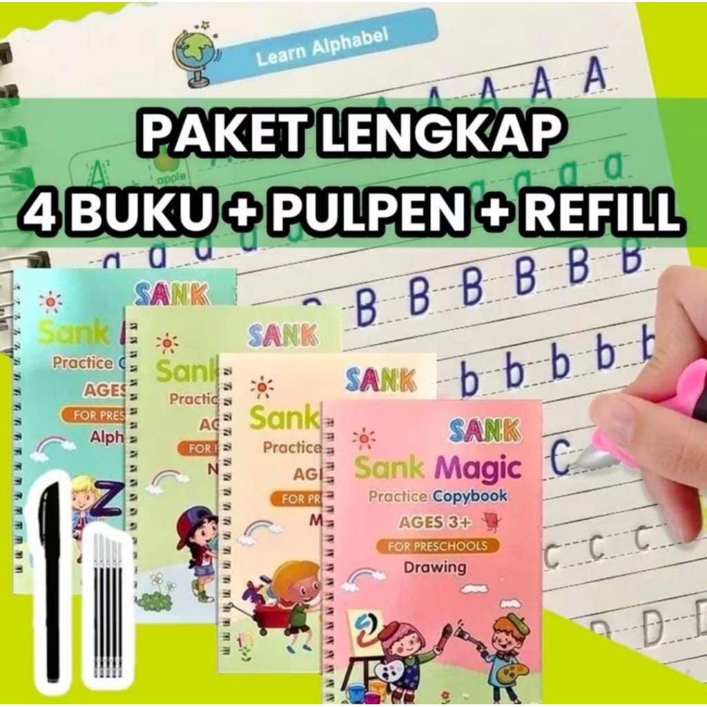 

Buku Sank Magic Book Terbaru isi 4pcs