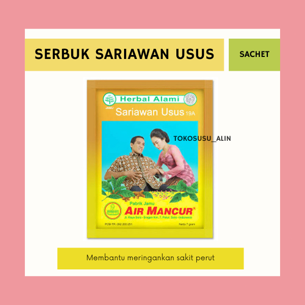 JAMU SARIAWAN USUS AIR MANCUR SACHET