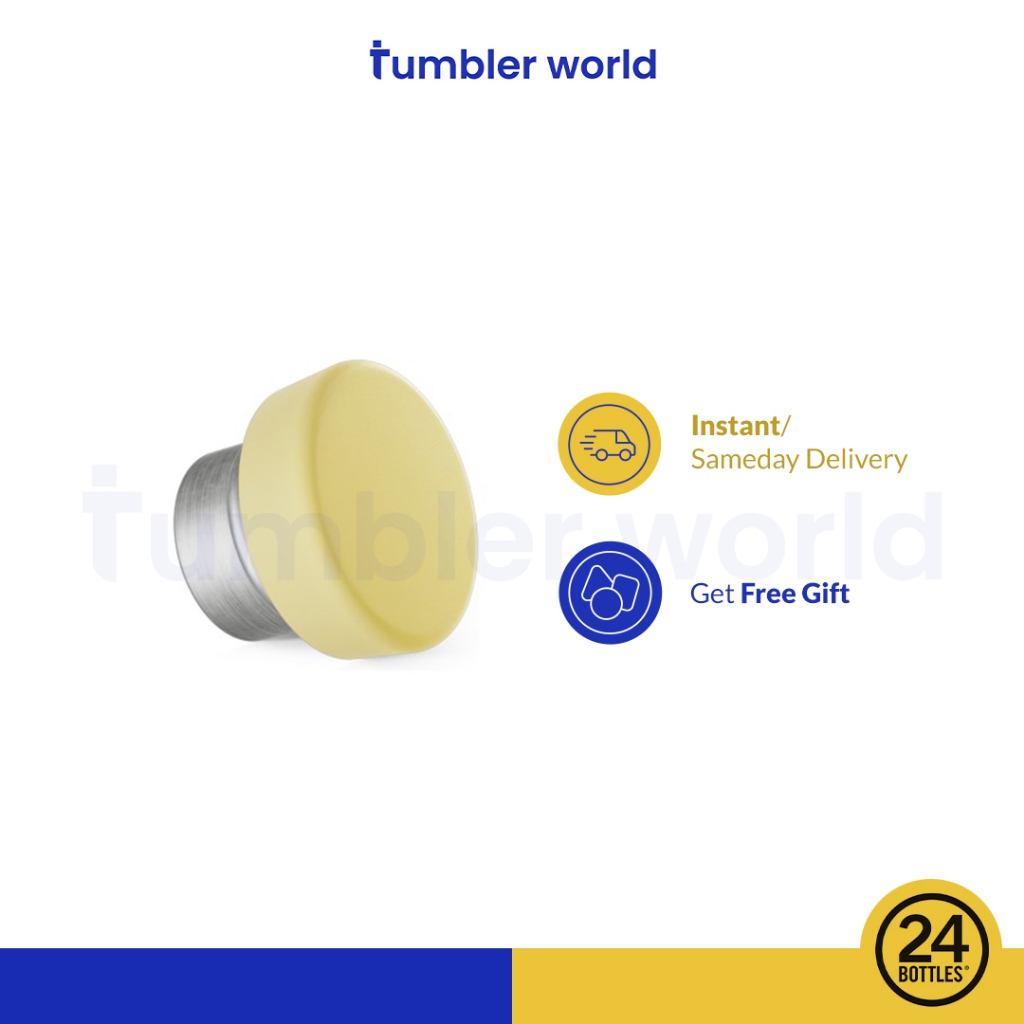 24Bottles Clima Lid - Light Yellow