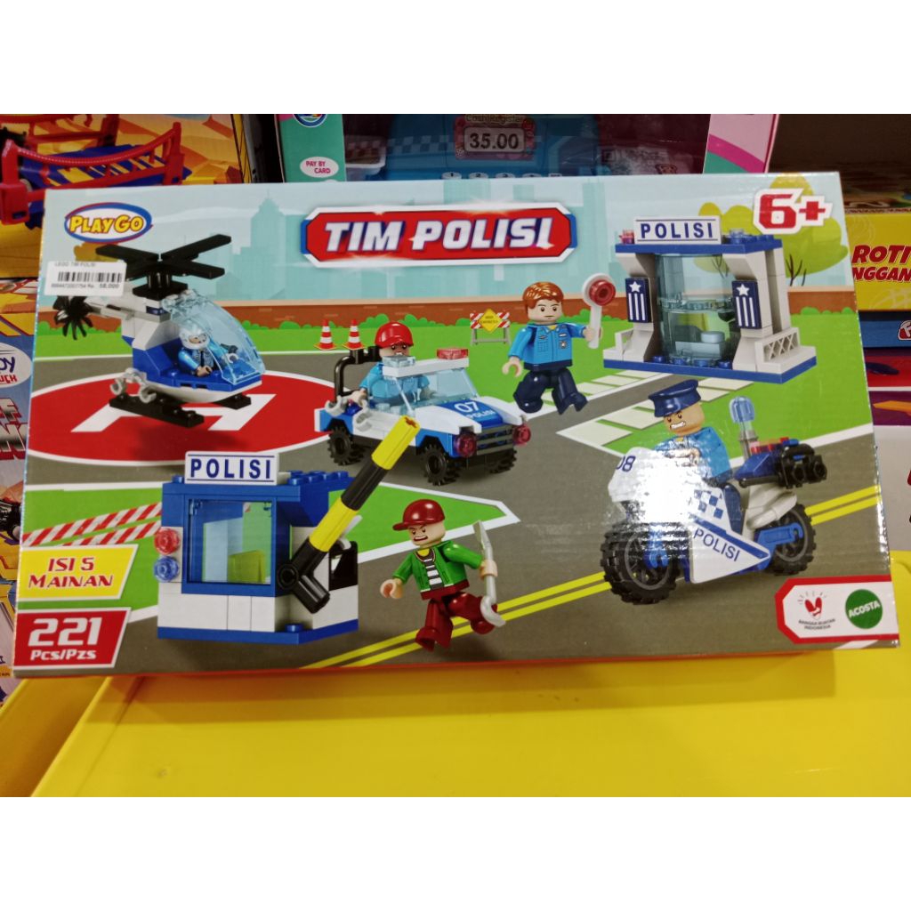 LEGO TIM POLISI 221PCS
