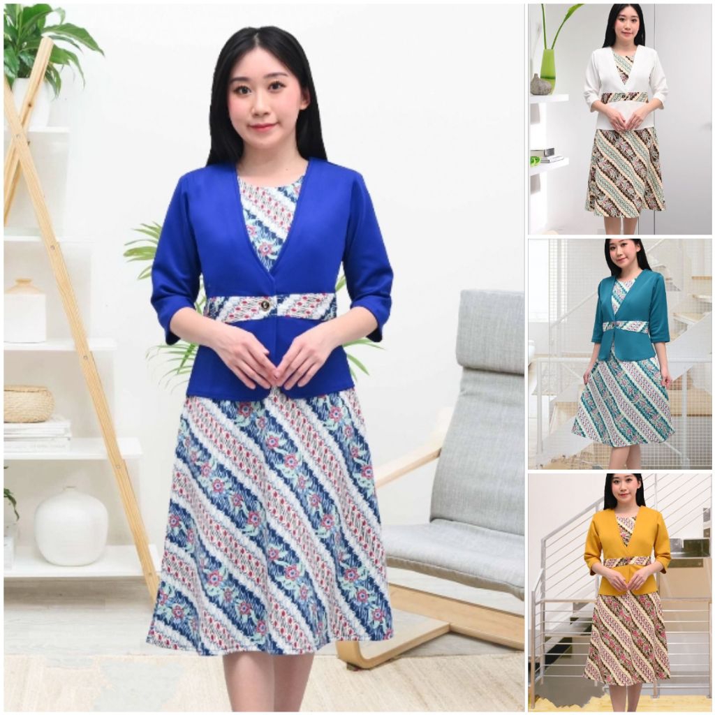 Dress rompi lepas scuba hq viktoria