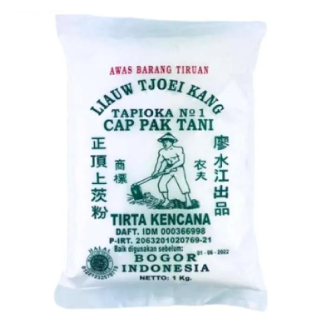 

tepung tapioka kanji liauw tjoei kang 1 kg