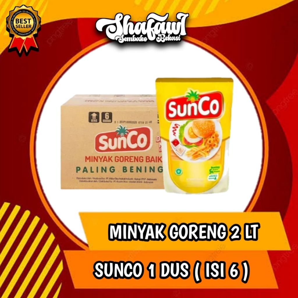 

(SSID) MINYAK GORENG SANCO 2LT 1DUS ISI 6 PROMO