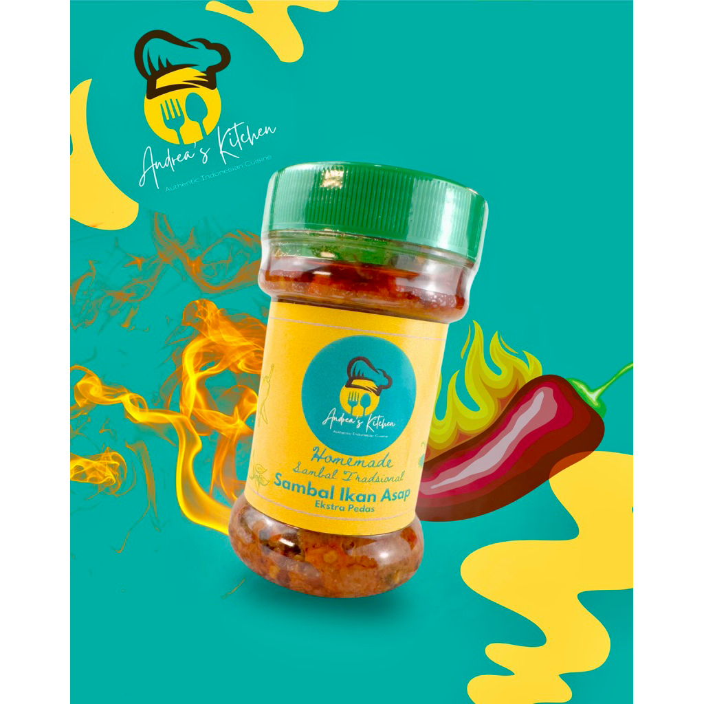 

Sambal Ikan Asap Extra Pedas