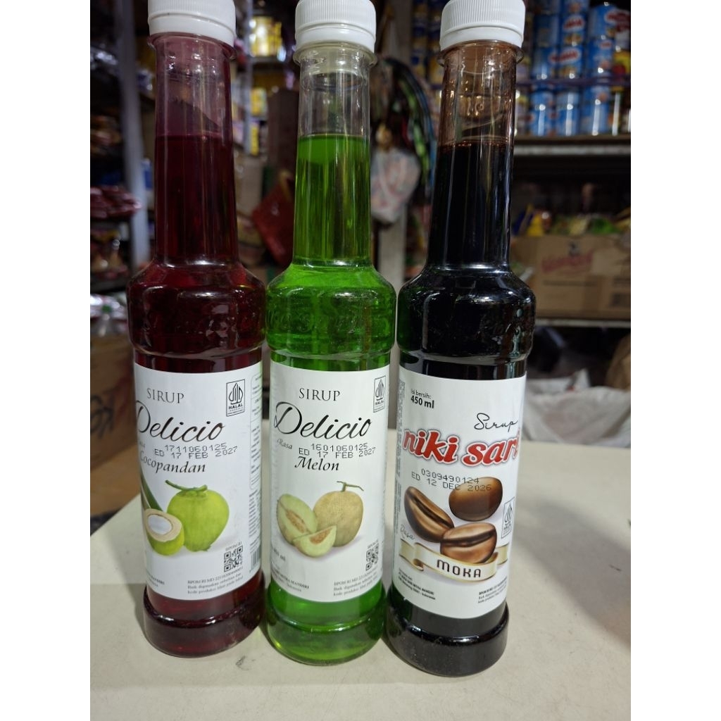 

SYRUP NICI 450 ML BOTOL PLASTIK/SYRUP MURAH