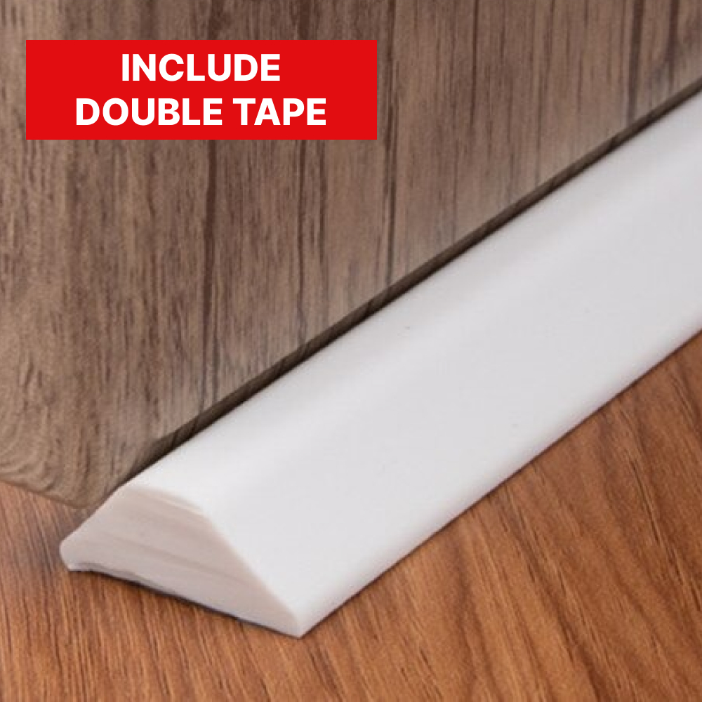 Lis Strip Pintu Sealing Strips Water Stopper Bar 1m - IB311 / Water Stopper-White