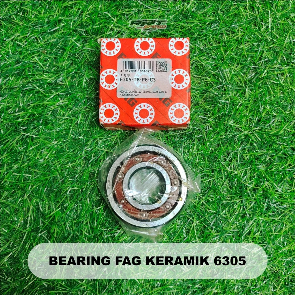 RRT BEARING FAG KERAMIK 6205 6304 63/22 6305 UNIVERSAL SEMUA JENIS MOTOR