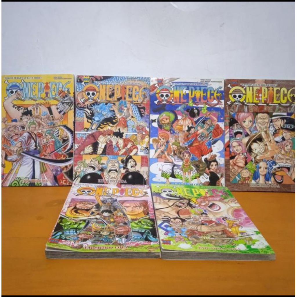 Fullset pack Komik One Piece Vol 90-95 (Second)