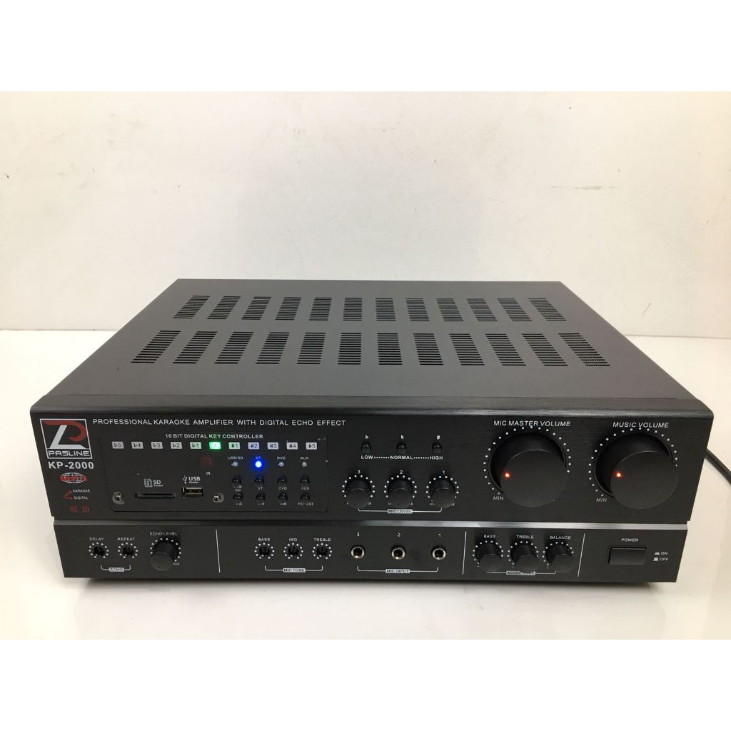 Amplifier Karaoke Pasline KP1000 KP2000 KP3000 // KP 1000 KP 2000 KP 3000 – ORIGINAL GARANSI