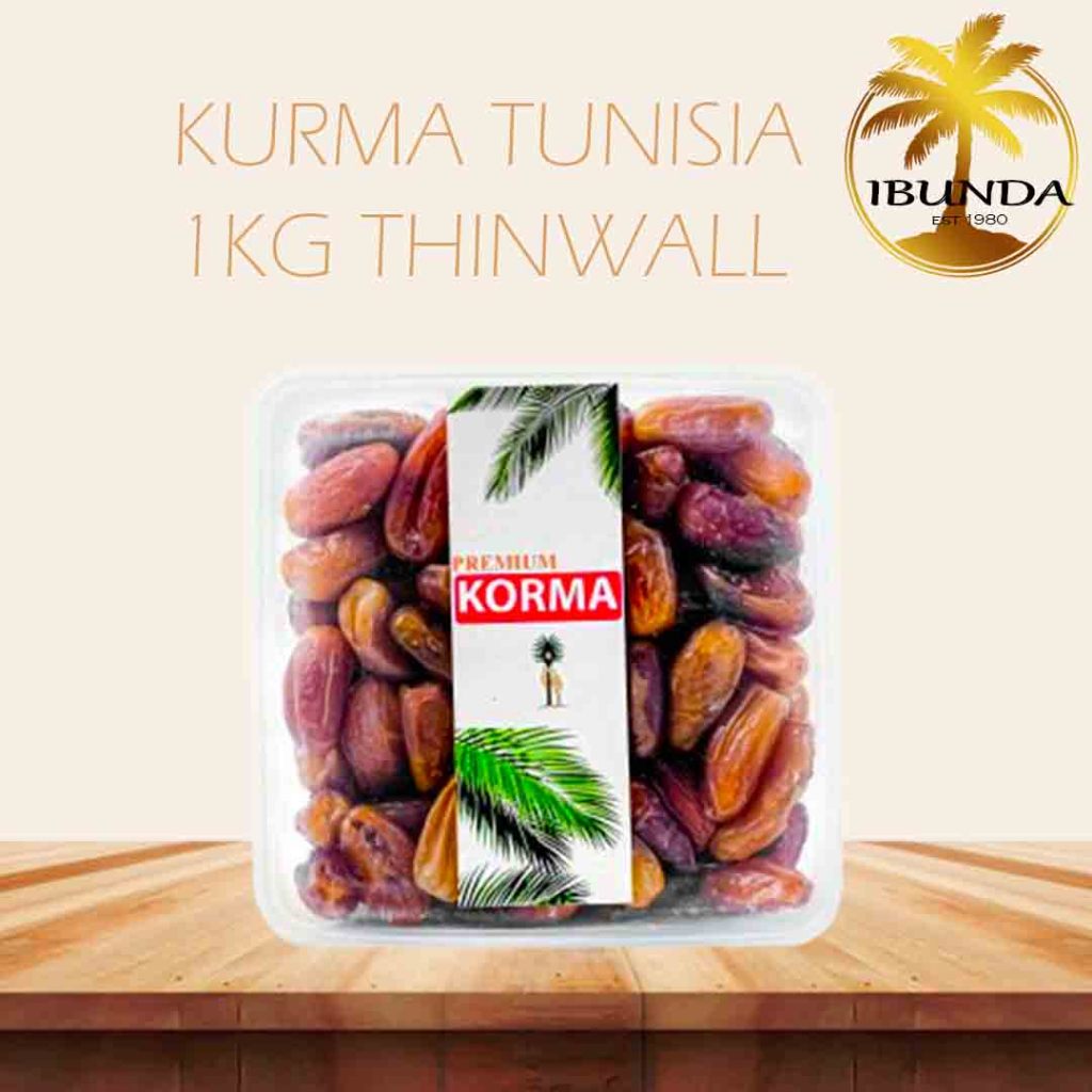 

{FREE BUBBLE} Kurma tunisia madu thinwall 1kg