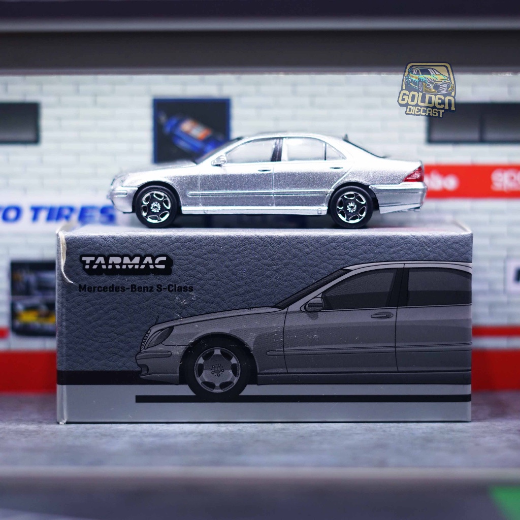 TARMAC MERCEDES-BENZ S-CLASS SILVER - UNSEALED