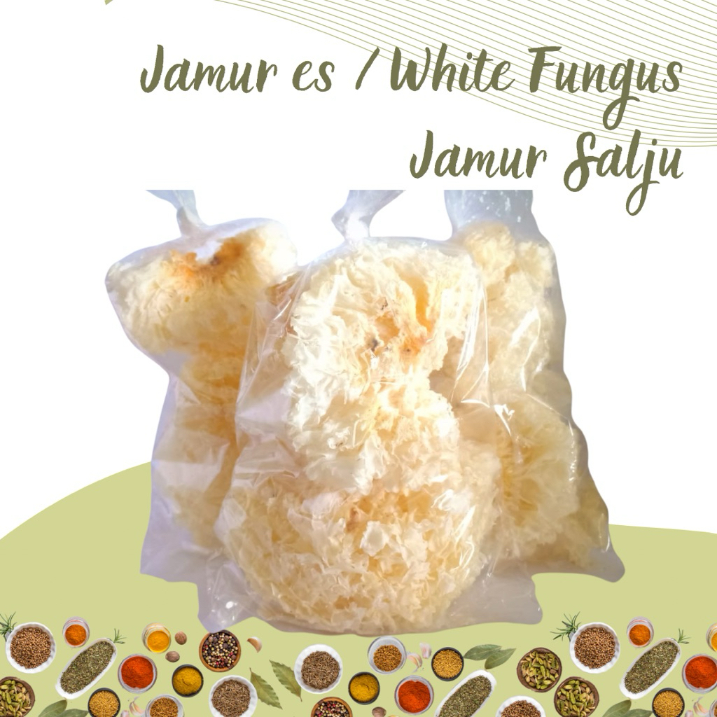 

50gr | Jamur es jamur salju White Fungus