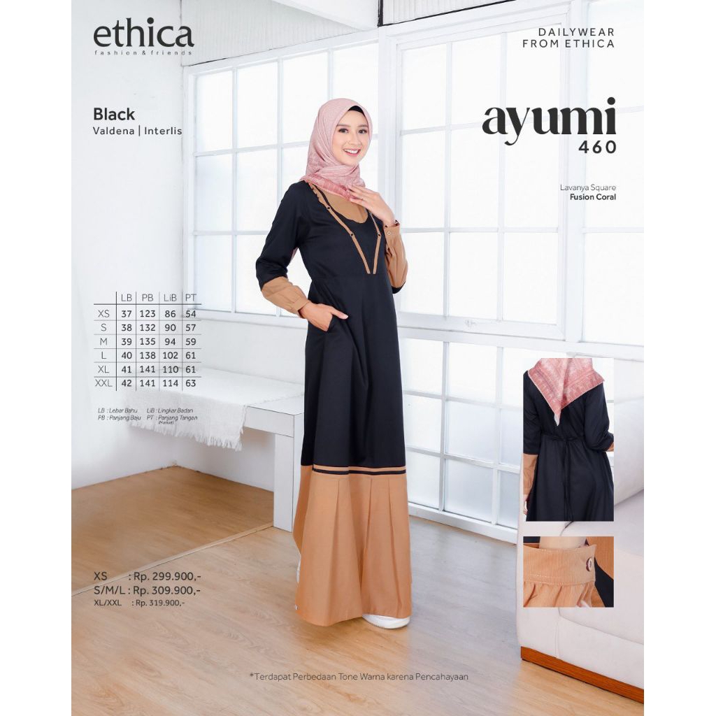 GAMIS PROMO ETHICA AYUMI 460 - Gamis ethica promo