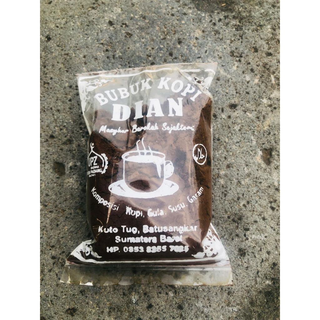 

Bubuk Kopi Asli Sumatera Barat 50 gram
