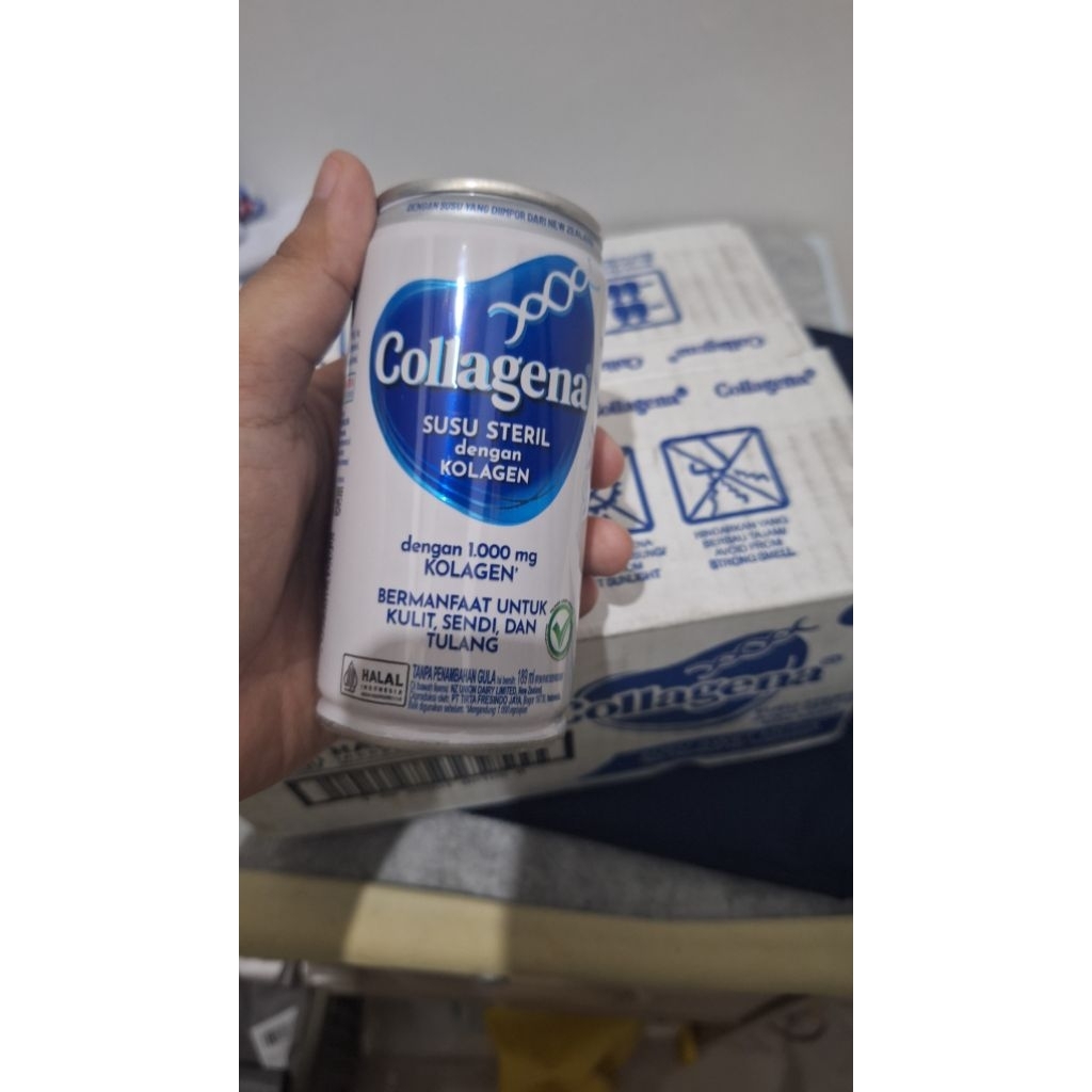

Susu Awet muda Collagena "no keriput no keropos" susu steril dengan kolagen 1pcs kaleng