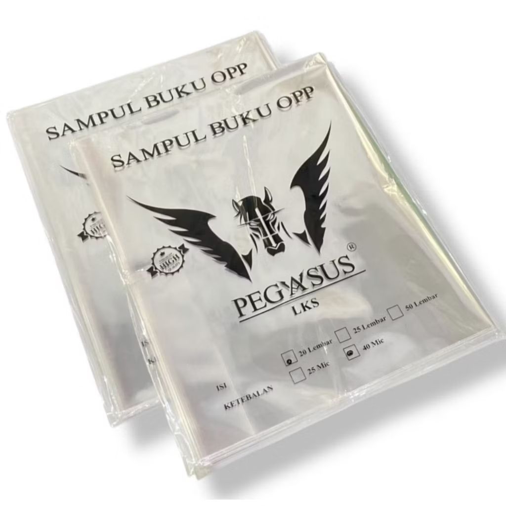 

SAMPUL PLASTIK OPP LKS ISI 20 LEMBAR/40 MICRON