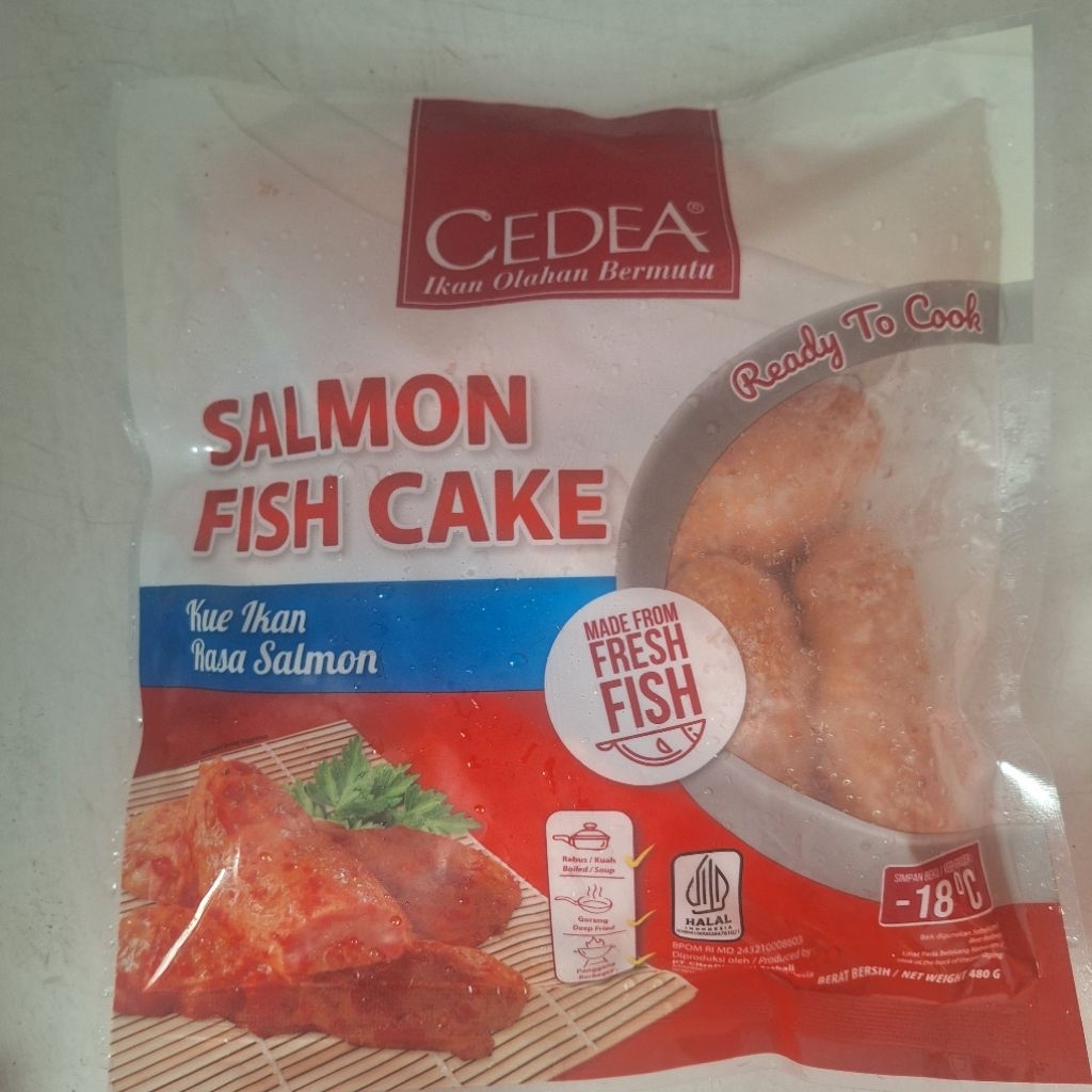 

CEDEA SALMON FISH CAKE 480GR