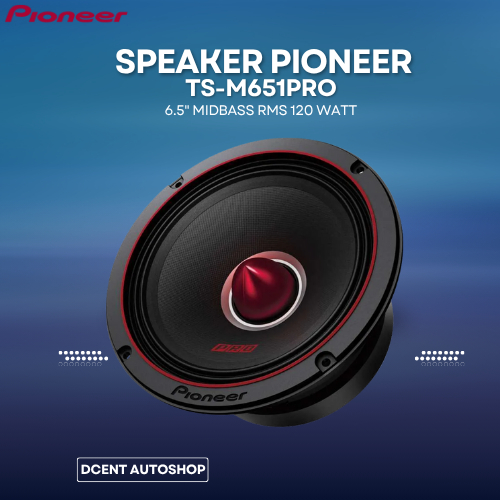 Midbass Speaker Mobil - Midbass Pioneer TS-M651PRO - 6.5 Inch - Midbass Speaker - Plug N Play - 100%